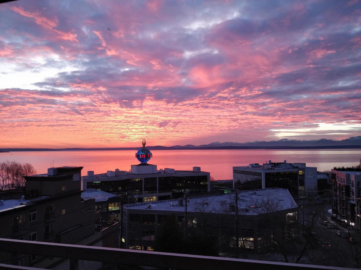 Top Floor Water View Oasis Near Space Needle & Cruise Seattle Zewnętrze zdjęcie